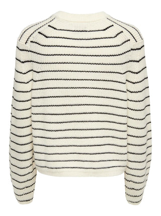 ONLY PULLOVER BASE CON RIGHE IN ORIZZONTALI 15285227 JSB