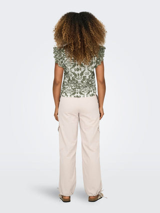 ONLY WOMEN'S T-SHIRT LOU SHORT SLEEVE 15313171 KLT