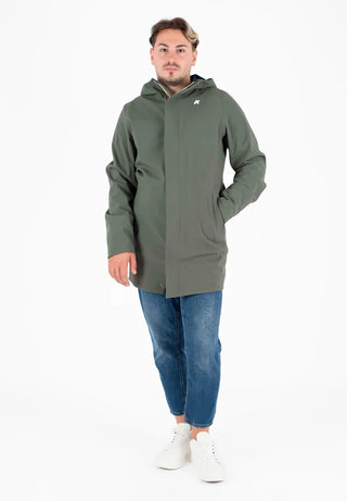 K-WAY GIUBBOTTO MARLYN BONDED LUNGO UOMO K7126UW AF0