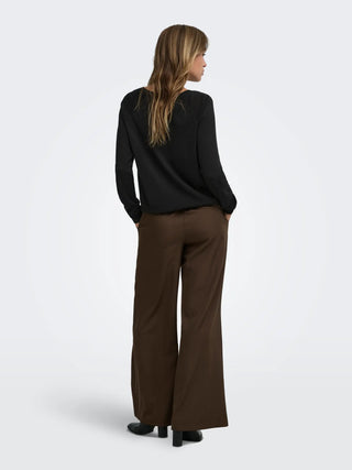 JACQUELINE DE YONG LIV PULLOVER  GIROCOLLO 15376529 BLK