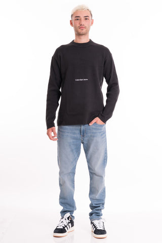 CALVIN KLEIN JEANS M INSTITUTIONAL CREW NECK SWEATER J322859