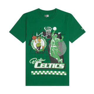 NEW ERA T-SHIRT NBA SCRIPT BOSTON CELTICS UOMO 60435523 300