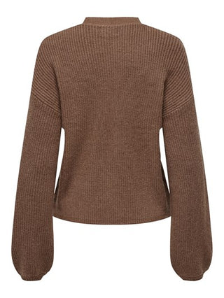 ONLY W SWEATER KATIA LONG SLEEVE LOOSE RIB V-NECK CC KNT 15294086