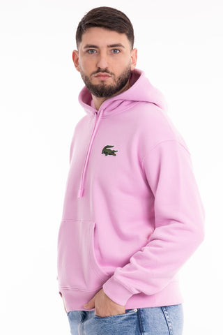 LACOSTE MEN'S LOOSE FIT HOODED JOGGER SWEATSHIRT SH6404 IXV