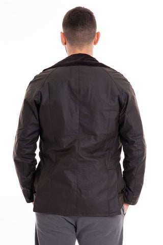 BARBOUR M ASHRY WAX JACKET COTTON OUT MWX0339 OL71