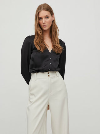 VILA W ELLETTE V-NECK 14074530