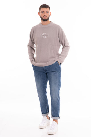 CALVIN KLEIN JEANS M MONOLOGO SWEATER J322460