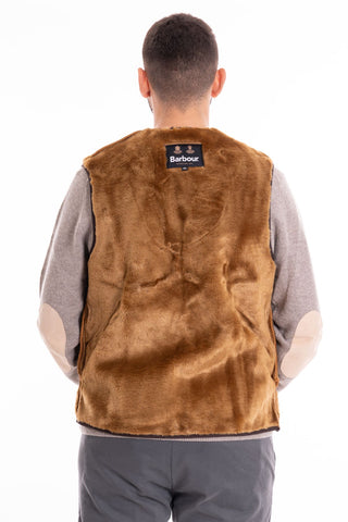 BARBOUR M WARM PILE WAISTCOAT ZIP LINER MLI0004 BR31