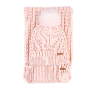 BARBOUR SALTBURN BEANIE & SCARF SET LGS0023