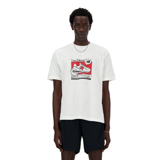 NEW BALANCE T-SHIRT AD RELAXED UOMO MT41593SST