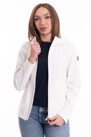 COLMAR WOMEN'S UNPADED SOFTSHELL JACKET WITH HOOD 1964 6WV 01