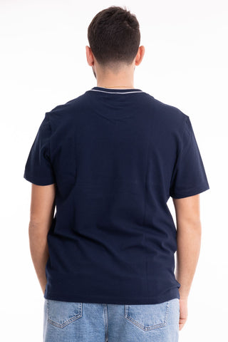 LACOSTE T-SHIRT IN PIQUÉ ELASTICIZZATO UOMO TH8174 166