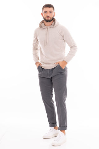 OUTFIT M PULLOVER KNITWEAR HOODIE M040 166