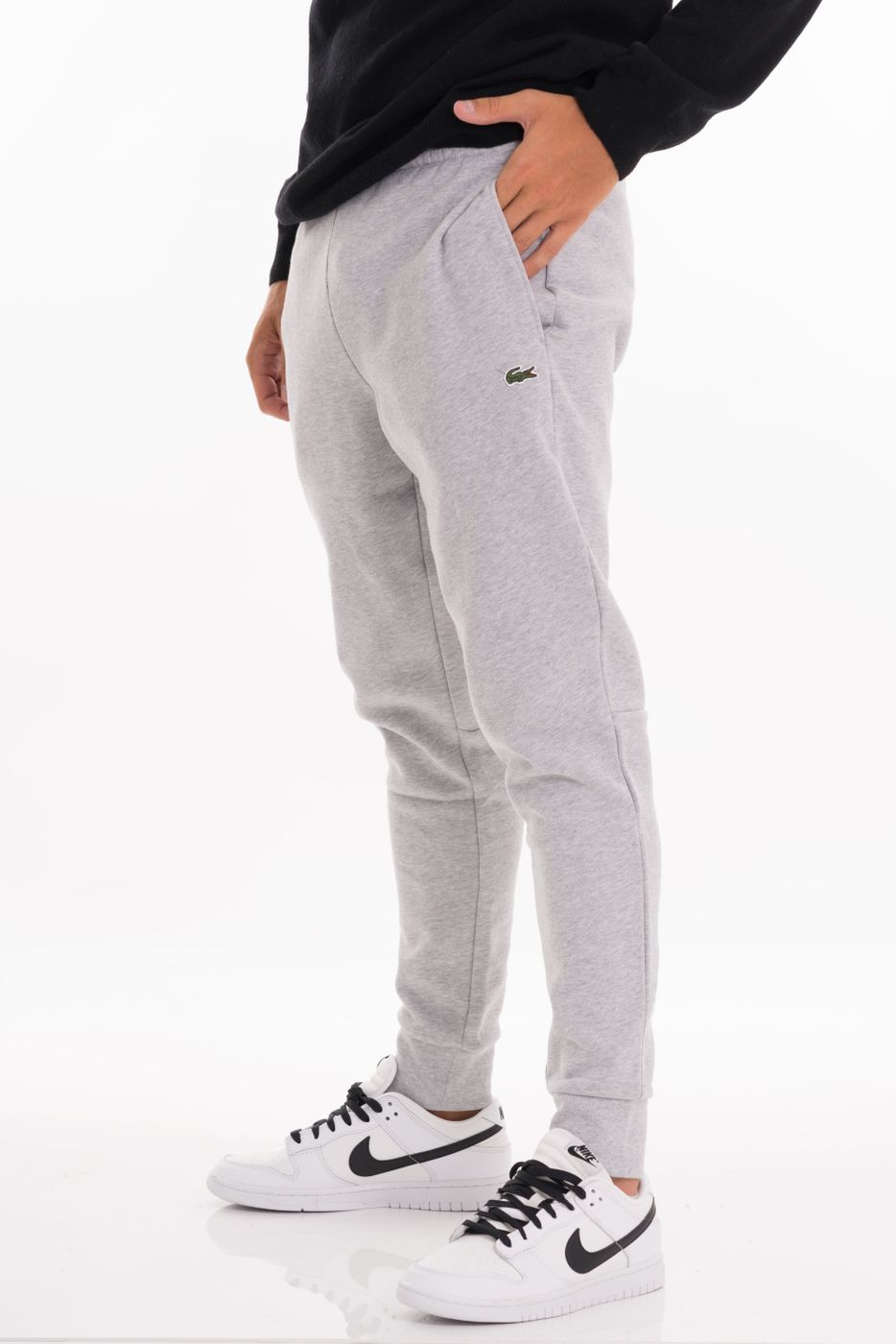 Lacoste Jogging Gris Slim Homme Lacoste Men's SPORT Cotton Fleece