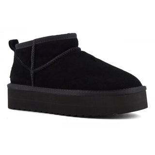 COLORS OF CALIFORNIA W PLATFORM WINTER BOOT IN SUEDE YWPLA01 BLA