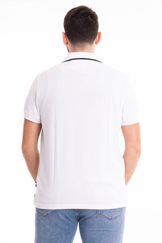 TOMMY HILFIGER M POLO RWB TIPPED V COLLAR  REGULAR MW34772 YBR