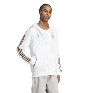 ADIDAS MEN'S FIGC DNA ZIP SWEATSHIRT IU2104