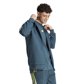 ADIDAS M HOODIE FULL ZIP FUTURE ICONS 3 STRIPES IJ8878
