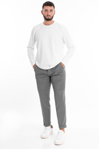 HYPS MEN'S TROUSERS MOD. MOLFETTA
 IN MOLFETTA WOOL BLEND 08