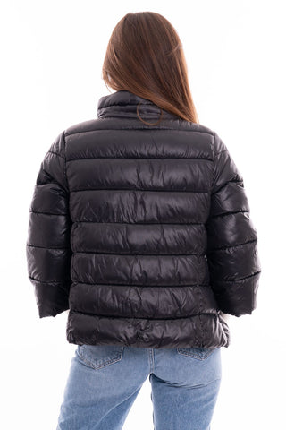 MARKUP W NYLON DOWN JACKET WITH 3/4 SLEEVES MW24002