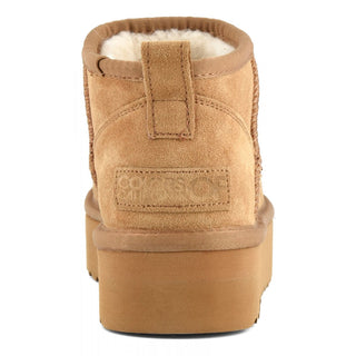 COLORS OF CALIFORNIA W PLATFORM WINTER BOOT IN SUEDE YWPLA01 TAN