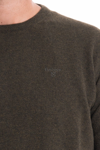 BARBOUR ESSENTIAL L/WOOL CREW NECK MKN0345 GN71