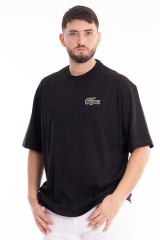 LACOSTE MEN'S LOOSE FIT T-SHIRT WITH LARGE CROCODILE TH0062 031
