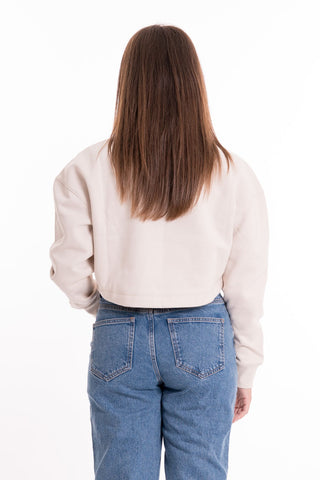 CALVIN KLEIN JEANS W VARSITY LOGO CREWNECK J221334