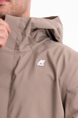 K-WAY Long jacket M Marlyn Bonded Vislon Man