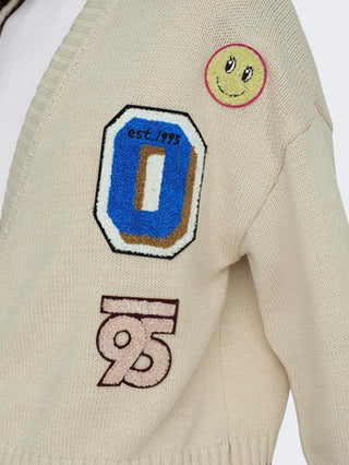 ONLY W CARDIGAN CHEER LONG SLEEVES LOOSE DETAIL KNIT 15301515