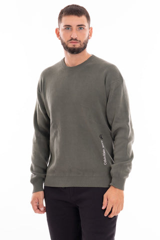 CALVIN KLEIN JEANS M VERTICAL INSTITUTIONAL SWEATER J323977