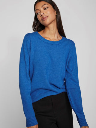 VILA W O-NECK LONG SLEEVES KNIT 14054177