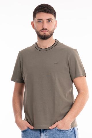 LACOSTE MEN'S STRETCH PIQUE T-SHIRT TH8174 316