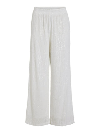 VILA W PANTALONI MAIA SEQUIN 14089863 CLD