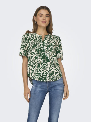 JACQUELINE DE YONG WOMEN'S NILE LIFE 2/4 T-SHIRT 15312454 ETF