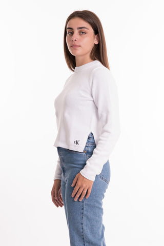 CALVIN KLEIN JEANS W LOOSE KNITTED SWEATER J221689