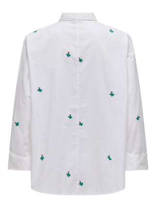 ONLY CAMICIA NEW LINA GRACE LONG SLEEVES DONNA 15283743 BWC