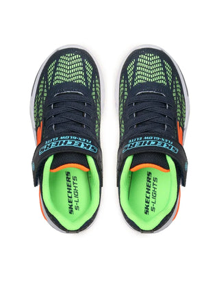 SKECHERS SCARPE SPORTIVE FLEX GLOW ELITE VORLO JR 400137L NVMT