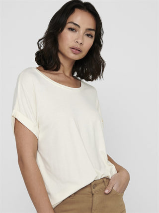 ONLY T-SHIRT MOSTER SHORT SLEEVES O-NECK TOP  DONNA 15106662 AWT