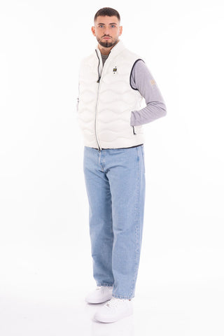 BLAUER M SLEEVELESS PADDED WITH WADDING INTERIOR COLOR BISCUITS BLUX02085 005958 112TT