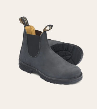 BLUNDSTONE 587 RUSTIC BLACK LEATHER 587