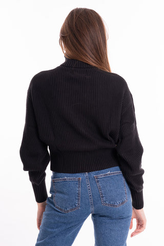 CALVIN KLEIN JEANS W BLOWN UP CK LOOSE SWEATER J221960