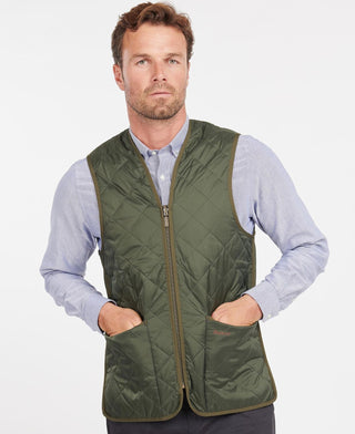 BARBOUR M PALARQUILT WAISTCOAT ZIP LINEAR MLI0001 GN91