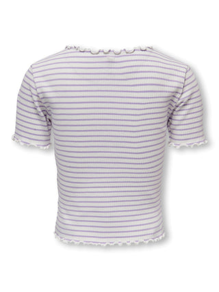 ONLY KIDS GILA S/S RIB TOP JR 15227401