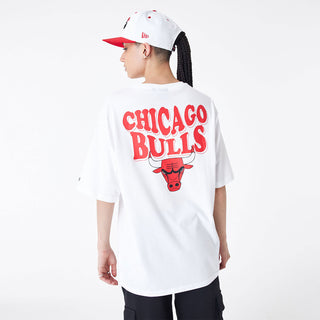 NEW ERA T-SHIRT NBA SCRIPT CHICAGO BULLS 60435518 100
