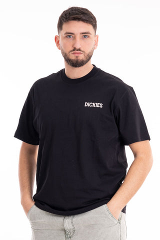DICKIES MEN'S T-SHIRT SHORT SLEEVES BEACH DK0A4YRDBLK1