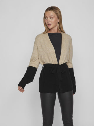 VILA W RIL BLOCKING L/S CARDIGAN 14084236