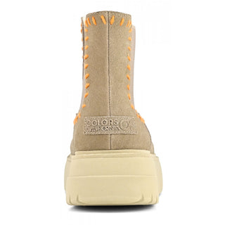 COLORS OF CALIFORNIA W BEATLE BOOT WOOL STITCHING BLAST14 TAU