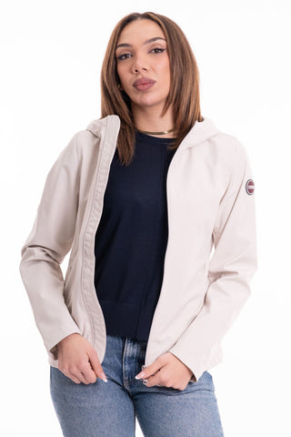 COLMAR WOMEN'S UNPADED SOFTSHELL JACKET WITH HOOD 1964 6WV 219