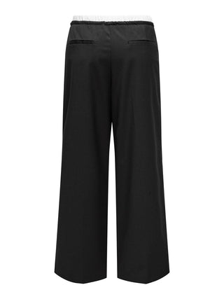 ONLY PANTALONI TILLE LIFE SOLID BOX DONNA 15338509 BLK